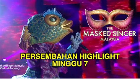 Minggu Highlights Komen Juri Persembahan The Masked Singer