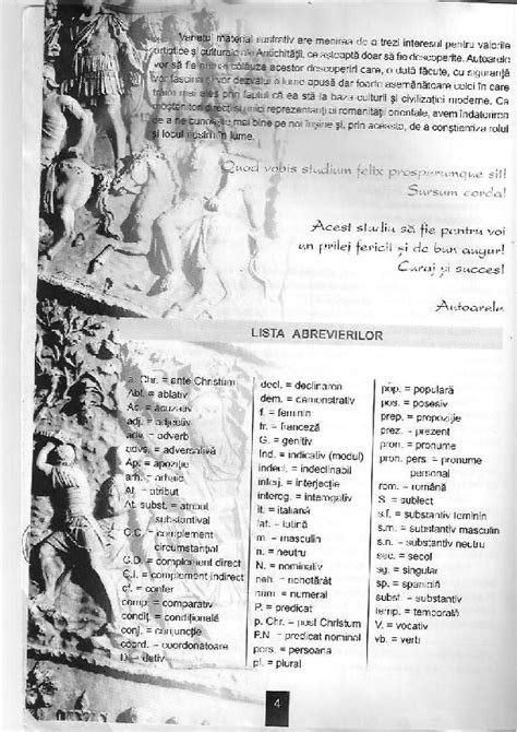 Limba Latina Manual Pentru Clasa A VIII A PDFCOFFEE