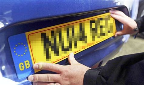 DVLA Number plates sell for over £25,000 at an auction - Here’s why ...