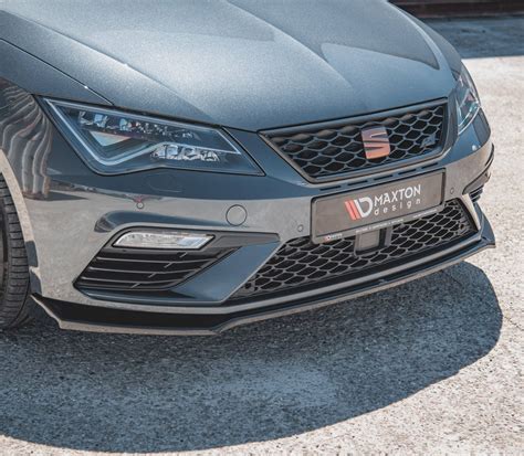 Voorbumper Diffuser Maxton Design Seat Leon F Cupra Fr Facelift