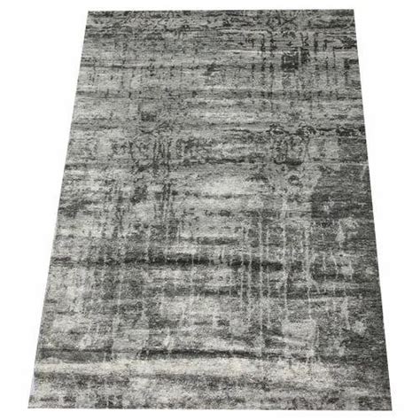 Grey Majestic Eraser Bamboo Silk Rug At Rs 1500sq Ft In Bhadohi Id