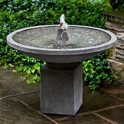 Autumn Leaves Garden Water Fountain