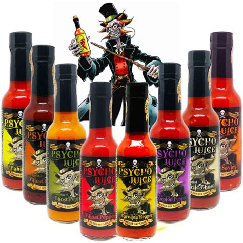 Hot Sauce Psycho Juice Mega Set Psycho