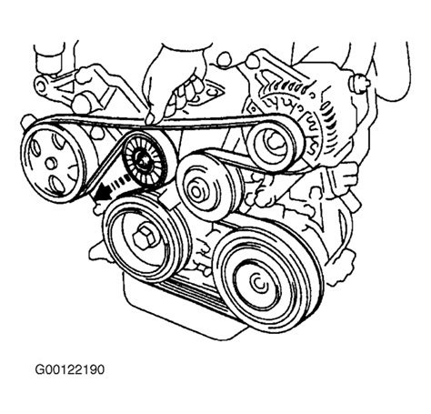 Toyota 4runner Serpentine Belt Diagram