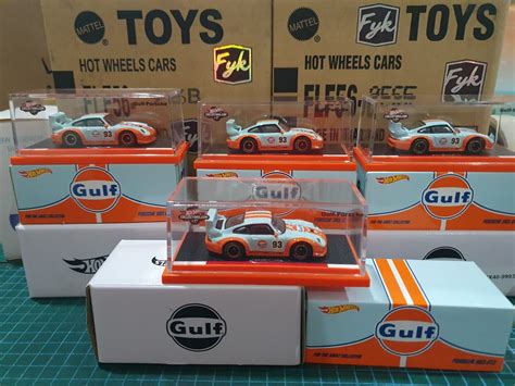 Hot Wheels RLC Gulf Porsche 993 GT2 Lot Of 4 EBay