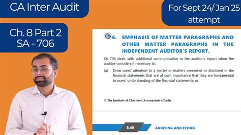 Sa Emphasis Of Matter Paragraph And Other Matter Paragraph