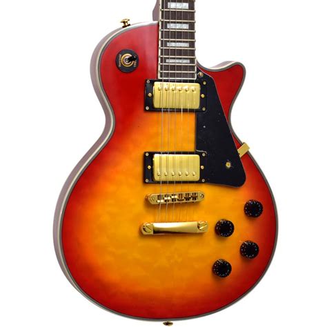 Guitarra Sx Les Paul Eh D Csb Cherry Sunburst Groover