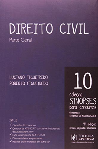 Direito Civil Parte Geral Sinopses Para Concursos Volume By