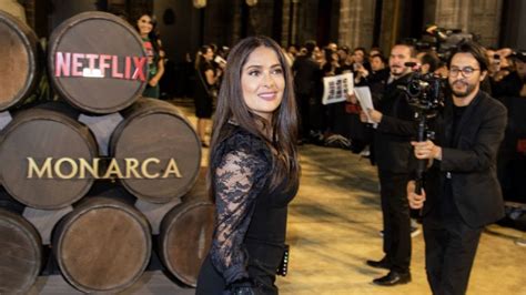 Salma Hayek El look con el que sorprendió en la boda de Marc Anthony y