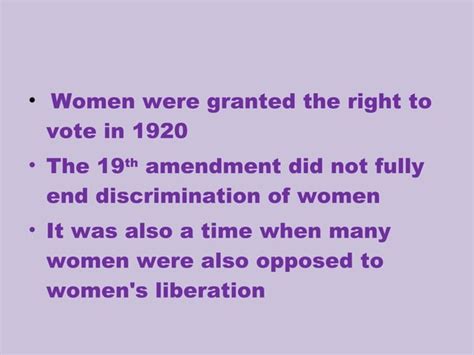 History Of The Equal Rights Amendment