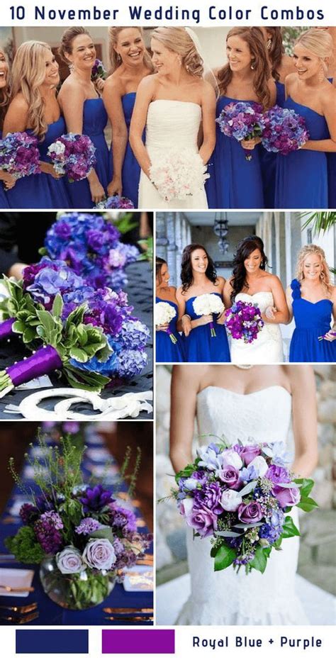 50 Gorgeous Royal Blue And Purple Wedding Colors Wedding Centerpieces