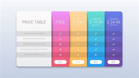 30 Creative Data Table Graphics Design Powerpoint Template Artofit