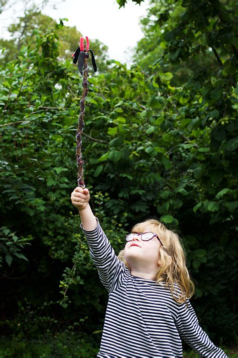 Make A Magic Wand With A Stick Little Fish