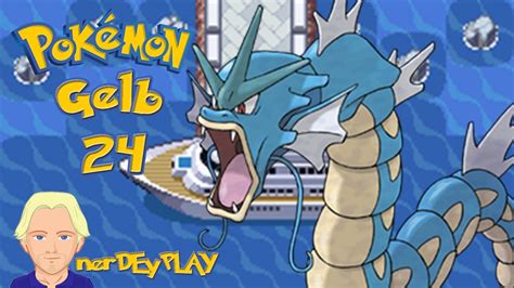 Let s Play Pokémon Gelb 24 VM01 Zerschneider der Rivale Garados