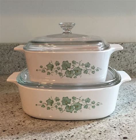 Corning Ware Ivy Pattern