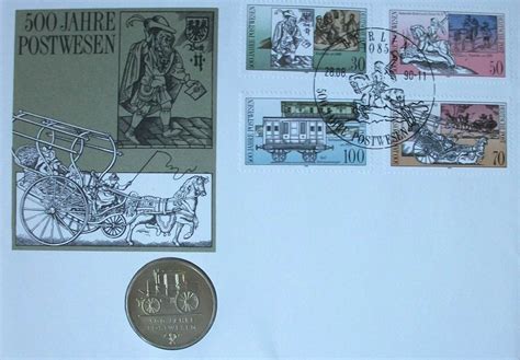 Ddr Mark Jahre Postwesen Numisbrief Stempelglanz Ma Shops