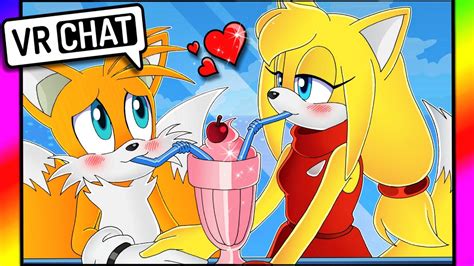 Girlfriend Tails And Zooey Diner Date Sonic Pals Vrchat Stories Youtube