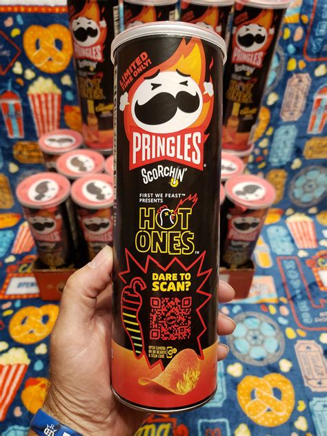 Pringles Scorchin Hot Ones Los Calientes Rojo Potato Etsy Australia