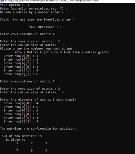 GitHub ZiaKhan1995 Matrix Operation Using Matrix Overlading The