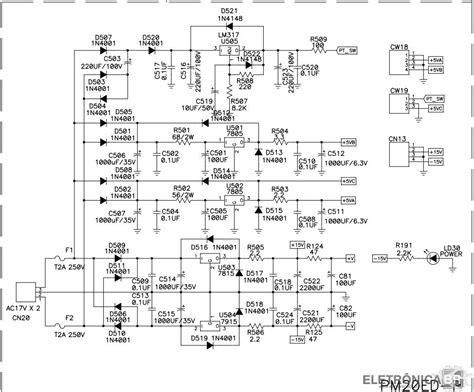 Esquema Da Mesa De Som Mixer LEXSEN PM 12ES Casos Resolvidos Ap Som