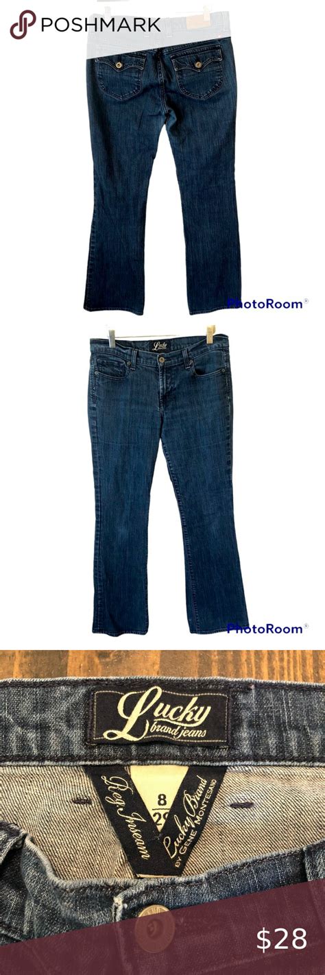 Lucky Brand Low Rise Flare Jeans Shelby Sweet and Low 29 Low Rise Flare ...