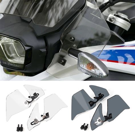 Motorcycle Windshield Wind Side Deflector Handshield Front Wind