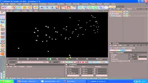 Firefly Effect Cinema 4d Tutorial Part1 Youtube