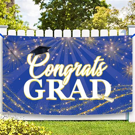 2024 Congrats Grad Banner Graduation Banner Graduation