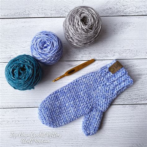 Easy Crochet Mittens (Free Crochet Pattern) | Crochet mittens free