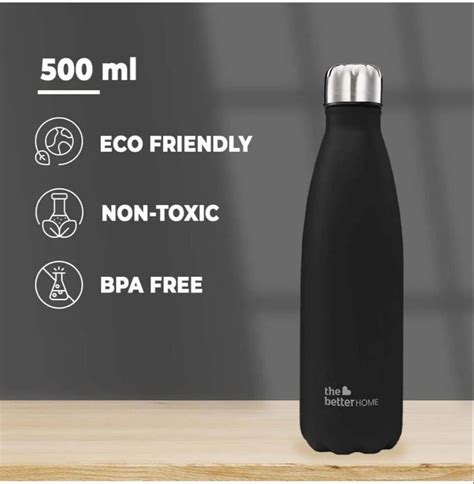 Stainless Steel Double Wall Water Bottle Capacity Ml At Rs