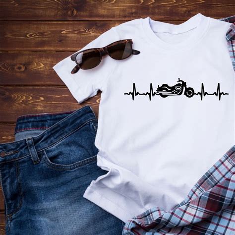 Motorcycle EKG SVG Motorbike EKG Svg Motorcycle Heartbeat Svg