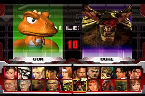 Fichiertekken 3 Selection Des Personnagespng Tekkenpedia Fr Wikia