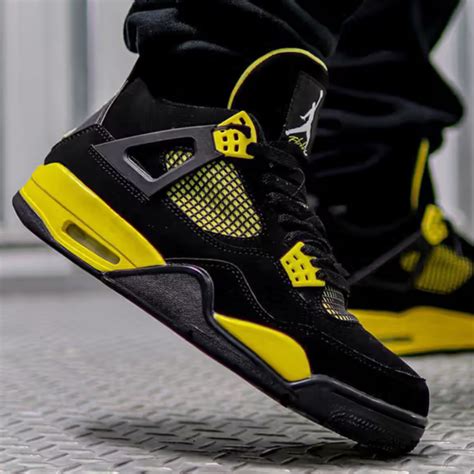 Air Jordan 4 Retro Thunder Tour Yellow Dh6927 017 Sneakermood