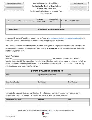 Fillable Online Mccullough Conroeisd Arlington Isd Dual Credit Mou 06