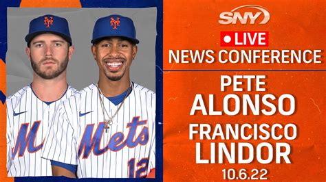 Francisco Lindor Pete Alonso On How Excited They Are For The Citi