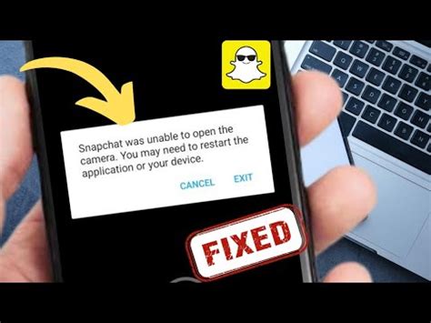 How To Fix Snapchat Was Unable To Open Camera Snapchat Unable To Open