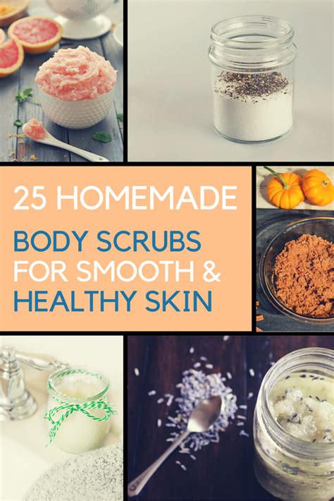 25 Homemade Body Scrub Recipes for Smooth and Healthy Skin