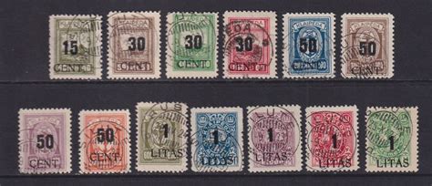 Memel 1923 Expertised Matheisen BPP Michel 193 205 Catawiki