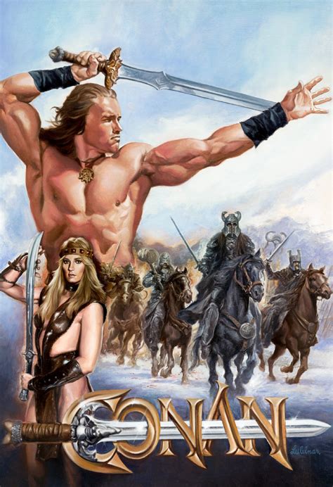 Conan The Barbarian Poster By Leo Leibelman