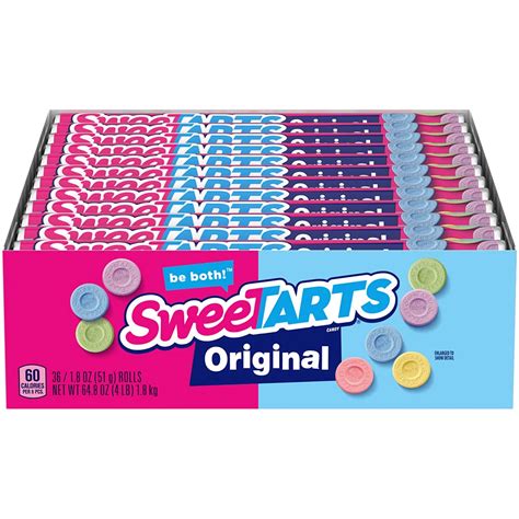 Sweetarts Original Candy 18 Ounce Rolls Pack Of 36