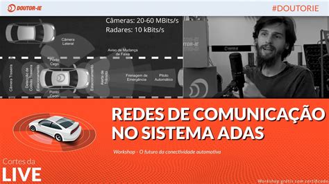 Redes de comunicação no sistema ADAS Cortes Workshop YouTube