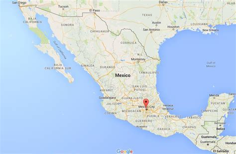 Where is Naucalpan on map Mexico