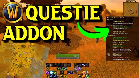 Best Classic Wow Quest Tracker Questie Addon Guide Youtube