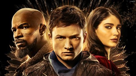 Taron Egerton Robin Hood Origins Jamie Foxx Eve Hewson Robin Hood