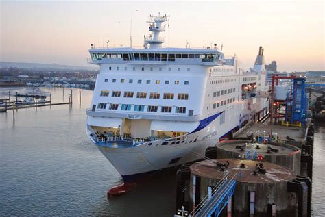 BRITTANY FERRIES: BRITTANY FERRIES ships at Portsmouth