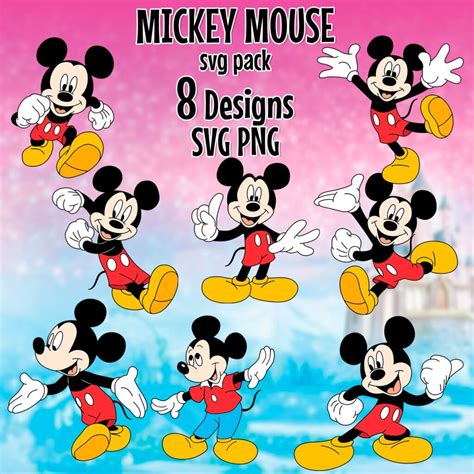 Mickey Mouse SVG pack – MasterBundles