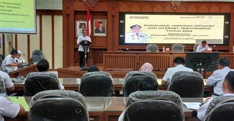 Diskominfo Kalsel Gelar Sosialisasi Penggunaan Jaringan Intranet Dan