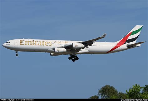 A Ero Emirates Airbus A Photo By Joseph Debattista Id