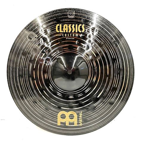 Used Meinl In Classic Custom Dark Crash Cymbal Guitar Center