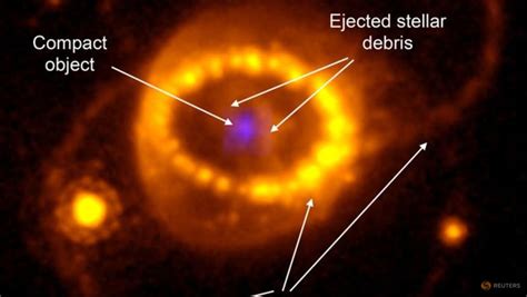 Scientists identify neutron star born out of supernova seen in 1987 - CNA